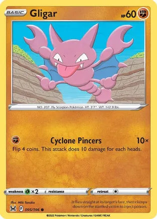 #095 Gligar 095/196 Common