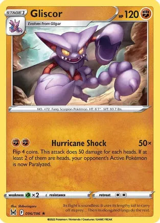 #096 Gliscor 096/196 Rare