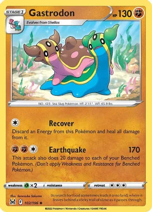 #102 Gastrodon 102/196 Uncommon