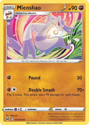 #104 Mienshao 104/196 Uncommon