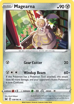 #128 Magearna 128/196 Rare