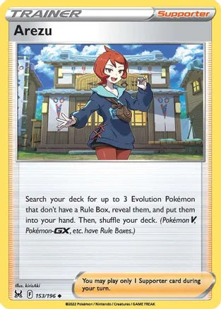 #153 Arezu 153/196 Uncommon