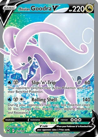 #187 Hisuian Goodra V 187/196 Ultra Rare Full Art