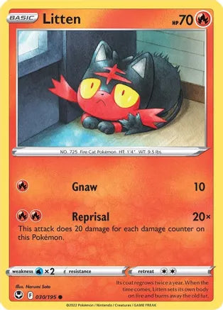 #030 Litten 030/195 Common