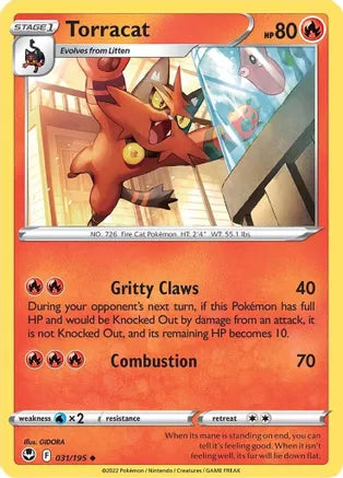 #031 Torracat 031/195 Uncommon