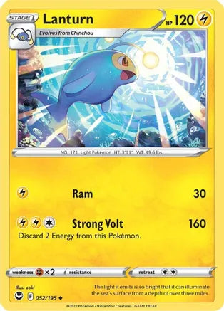 #052 Lanturn 052/195 Uncommon