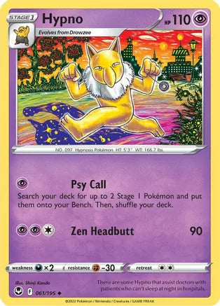 #061 Hypno 061/195 Uncommon