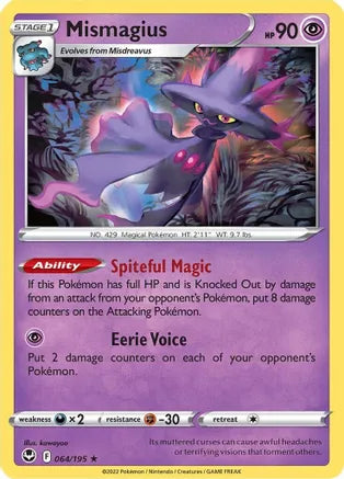 #064 Mismagius 064/195 Rare