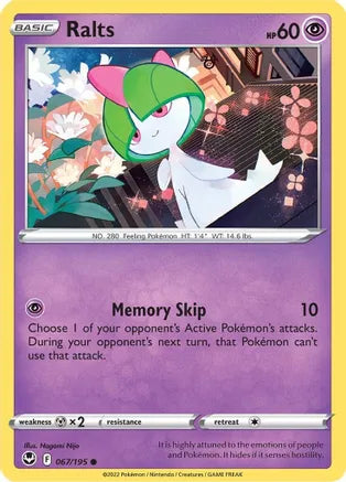 #067 Ralts 067/195 Common
