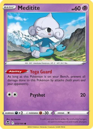 #072 Meditite 072/195 Common