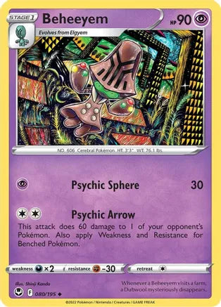#080 Beheeyem 080/195 Uncommon