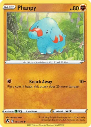 #091 Phanpy 091/195 Common