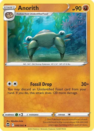 #095 Anorith 095/195 Uncommon