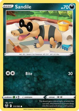 #111 Sandile 111/195 Common