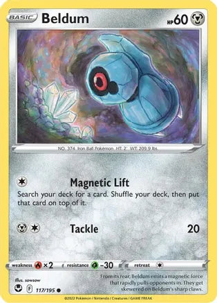 #117 Beldum 117/195 Common