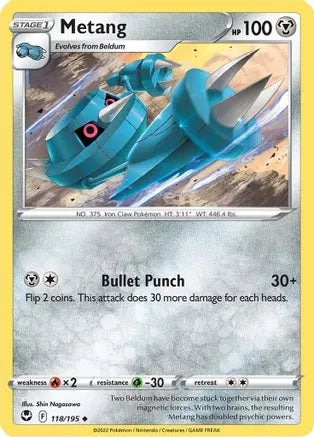 #118 Metang 118/195 Uncommon