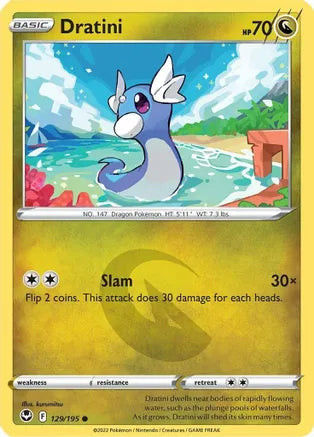 #129 Dratini 129/195 Common