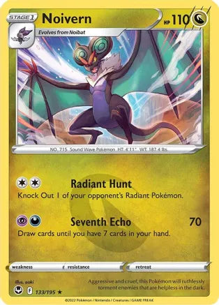 #133 Noivern 133/195 Rare