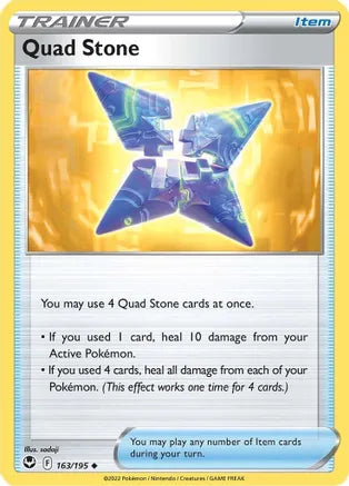 #163 Quad Stone 163/195 Uncommon