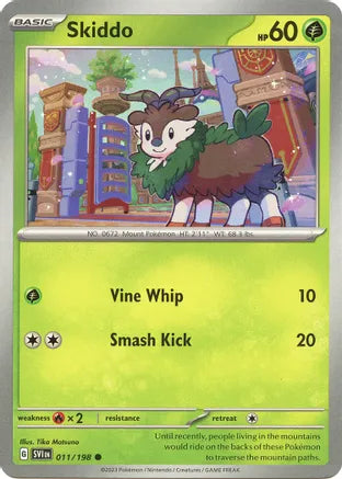 #011 Skiddo 011/198 Common