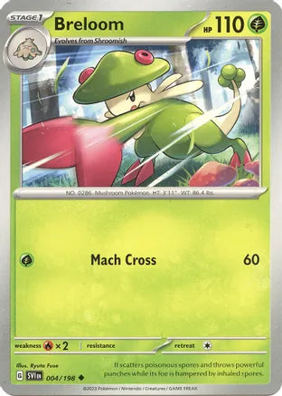 #004 Breloom 004/198 Uncommon