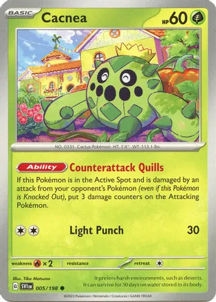 #005 Cacnea 005/198 Common