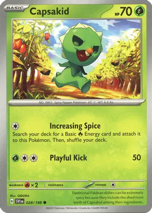 #028 Capsakid 028/198 Common