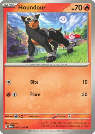 #033 Houndour 033/198 Common