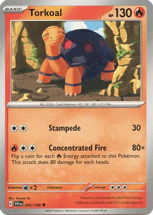 #035 Torkoal 035/198 Uncommon