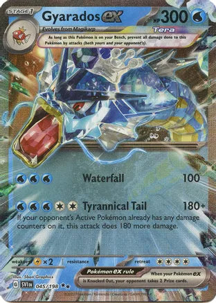 #045 Gyarados EX 045/198 Double Rare