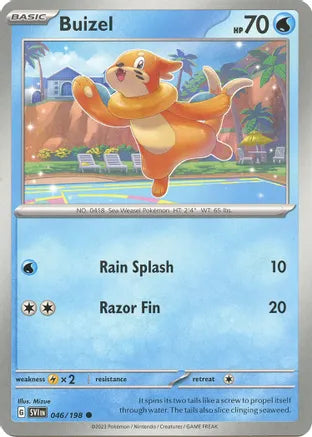 #046 Buizel 046/198 Common