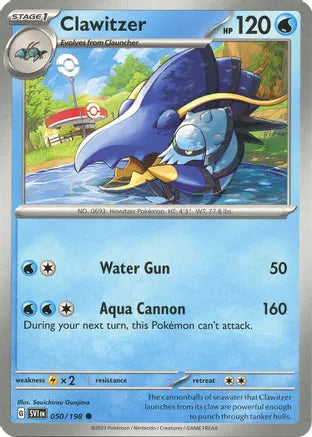 #050 Clawitzer 050/198 Common