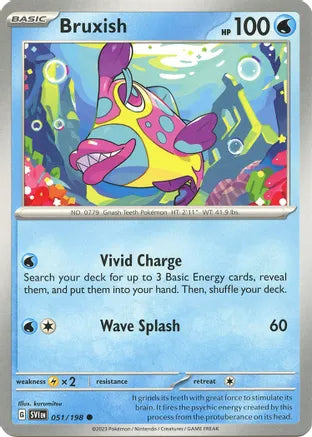 #051 Bruxish 051/198 Common