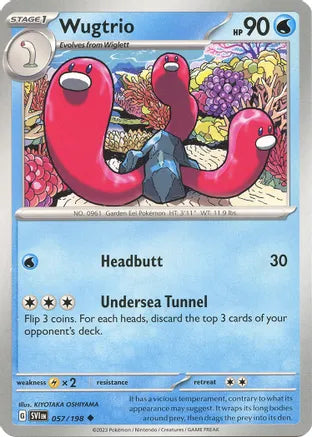 #057 Wugtrio 057/198 Uncommon
