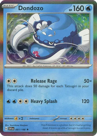 #061 Dondozo 061/198 Rare Holo
