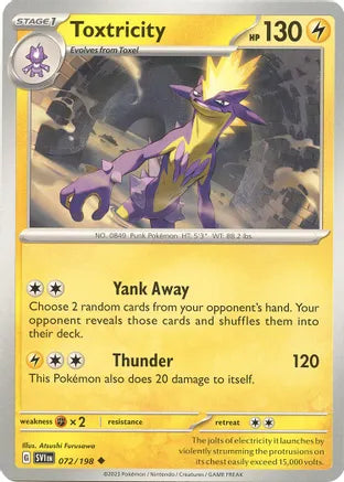 #072 Toxtricity 072/198 Uncommon