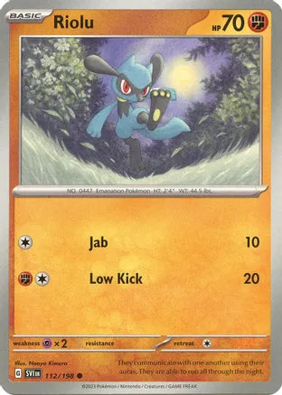 #112 Riolu 112/198 Common