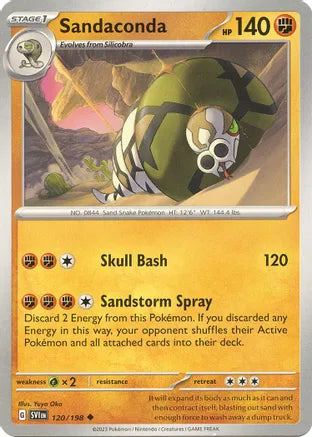 #120 Sandaconda 120/198 Uncommon