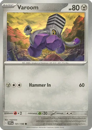 #141 Varoom 141/198 Common