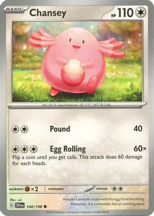 #144 Chansey 144/198 Common