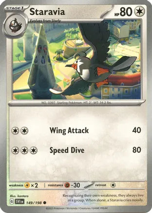 #149 Staravia 149/198 Common