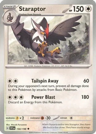 #150 Staraptor 150/198 Uncommon