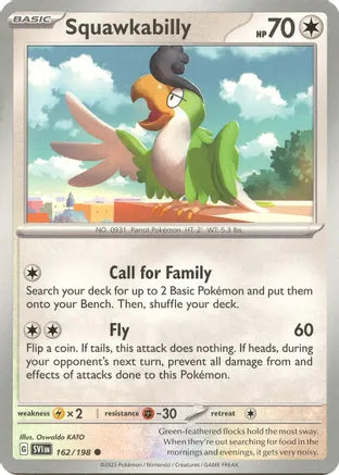 #162 Squawkabilly 162/198 Common