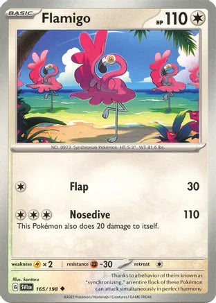 #165 Flamigo 165/198 Uncommon