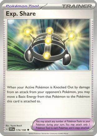 #174 Exp. Share 174/198 Uncommon