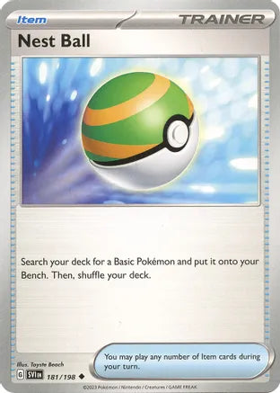 #181 Nest Ball 181/198 Uncommon