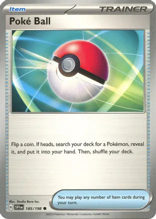 #185 Poké Ball 185/198 Common Reverse Holo