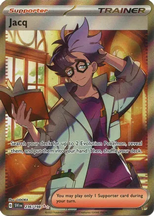 #236 Jacq 236/198 Ultra Rare Trainer