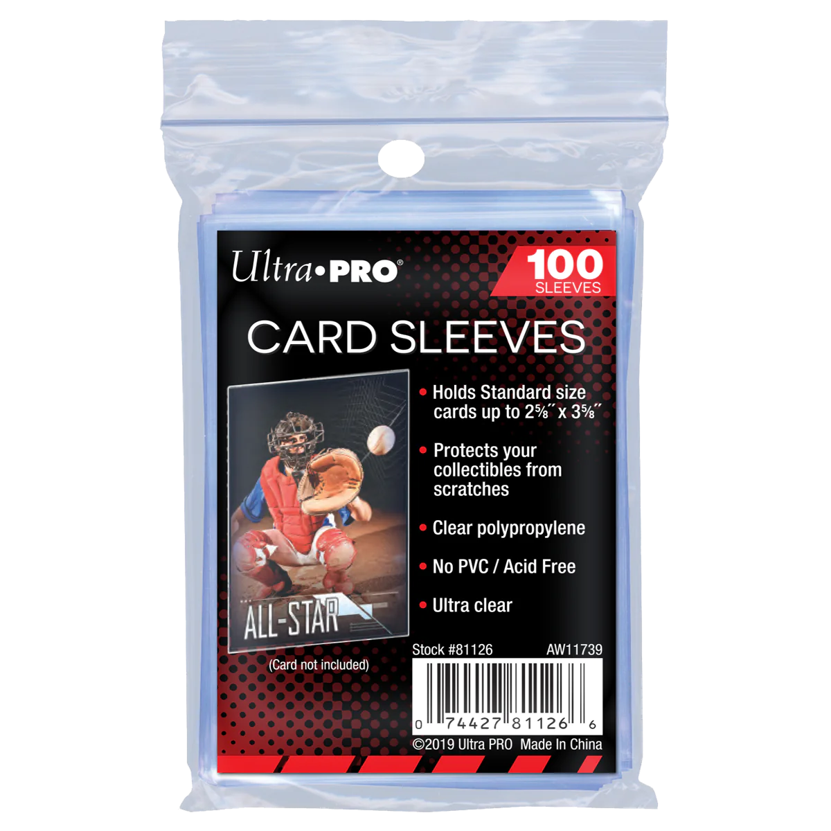 Card Sleeves 100 stk ULTRA PRO