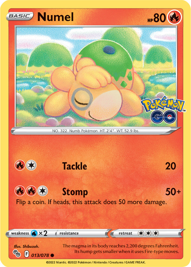 #013 Numel 013/078 Common